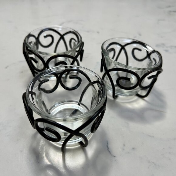 SALE!  Three Retired SLAH Jamestown Candle Holders/Organizers (3) - Picture 2 of 8